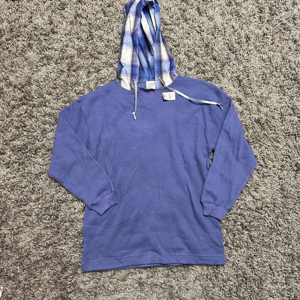 Vintage Deadstock Partners Y2K Skater Oversized Ribbed Light Weight Hoodie